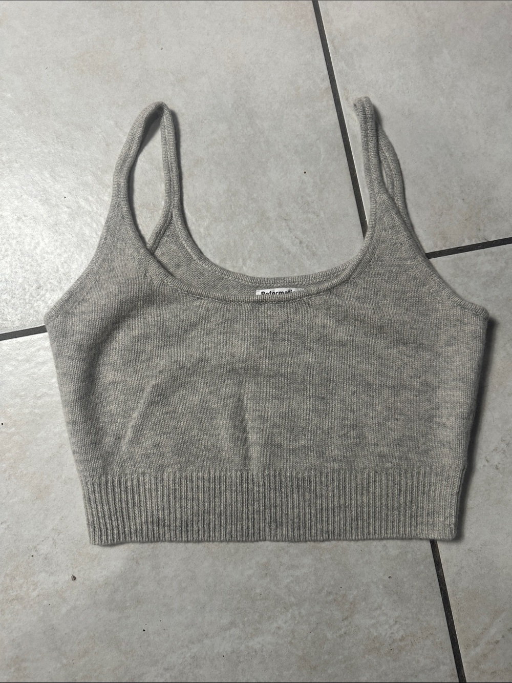 Reformation Varenne Cashmere Tank
